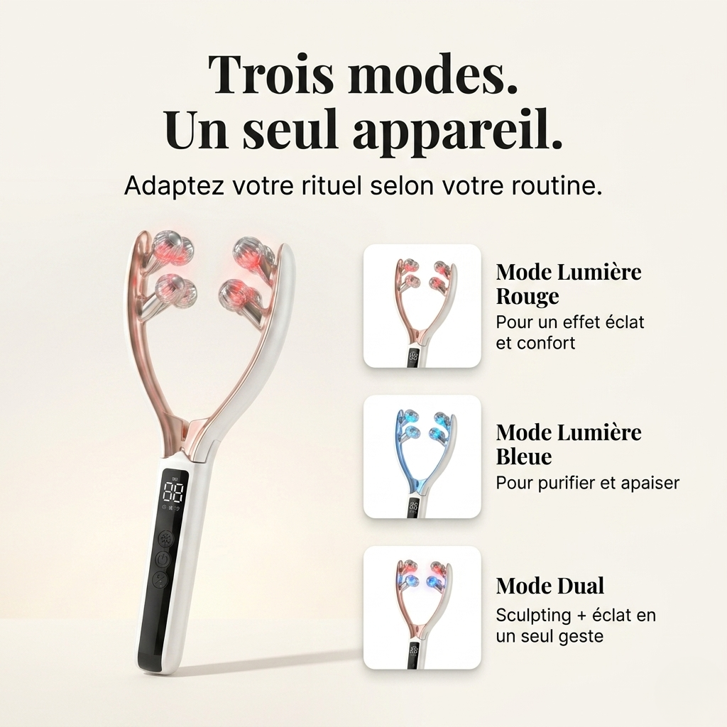 GlowLyne™ - Appareil de lifting microcourant