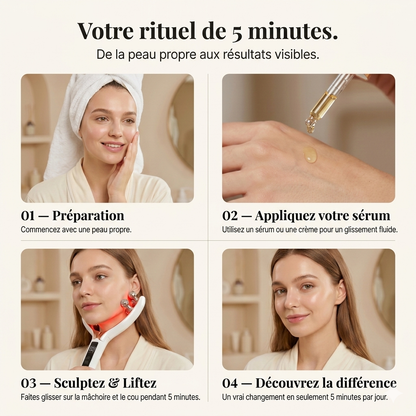 GlowLyne™ - Appareil de lifting microcourant